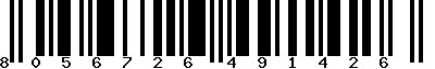 EAN-13 : 8056726491426