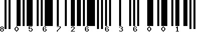 EAN-13 : 8056726636001