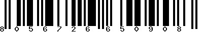EAN-13 : 8056726650908