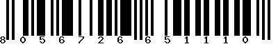 EAN-13 : 8056726651110