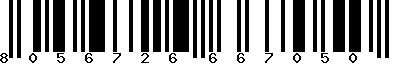 EAN-13 : 8056726667050