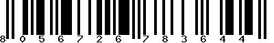EAN-13 : 8056726783644