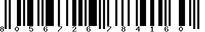 EAN-13 : 8056726784160