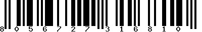 EAN-13 : 8056727316810
