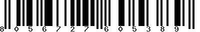 EAN-13 : 8056727605389
