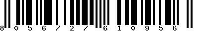 EAN-13 : 8056727610956