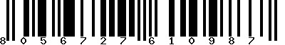 EAN-13 : 8056727610987