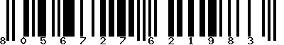 EAN-13 : 8056727621983