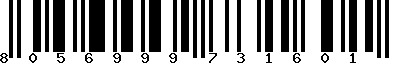 EAN-13 : 8056999731601