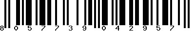 EAN-13 : 8057739042957