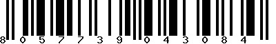 EAN-13 : 8057739043084