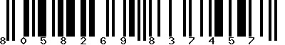 EAN-13 : 8058269837457