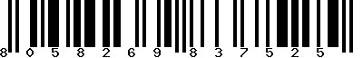 EAN-13 : 8058269837525