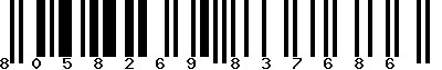 EAN-13 : 8058269837686