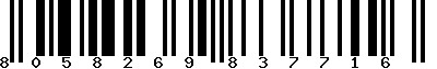 EAN-13 : 8058269837716