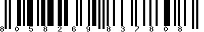 EAN-13 : 8058269837808