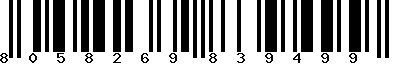 EAN-13 : 8058269839499