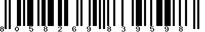 EAN-13 : 8058269839598