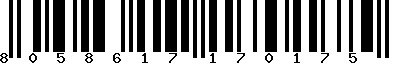 EAN-13 : 8058617170175