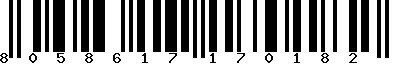 EAN-13 : 8058617170182