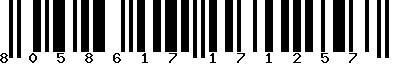 EAN-13 : 8058617171257