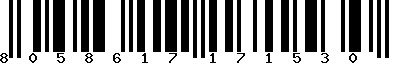 EAN-13 : 8058617171530