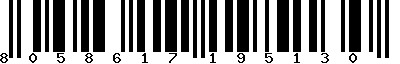 EAN-13 : 8058617195130