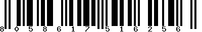 EAN-13 : 8058617516256