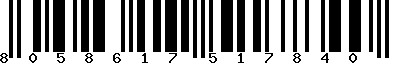 EAN-13 : 8058617517840