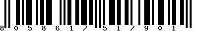 EAN-13 : 8058617517901