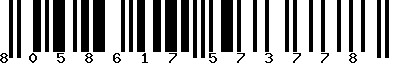 EAN-13 : 8058617573778