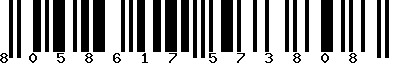 EAN-13 : 8058617573808