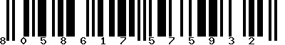 EAN-13 : 8058617575932