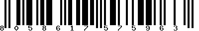 EAN-13 : 8058617575963