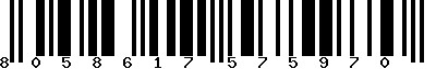 EAN-13 : 8058617575970