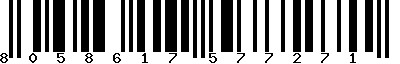 EAN-13 : 8058617577271