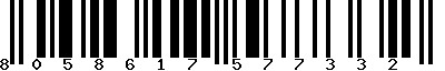 EAN-13 : 8058617577332