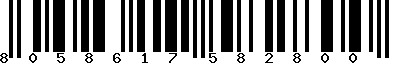 EAN-13 : 8058617582800