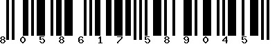 EAN-13 : 8058617589045