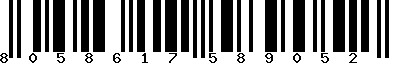 EAN-13 : 8058617589052