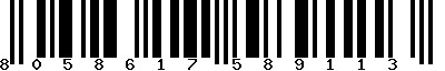 EAN-13 : 8058617589113