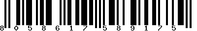 EAN-13 : 8058617589175