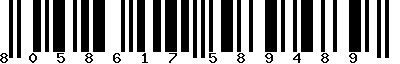 EAN-13 : 8058617589489