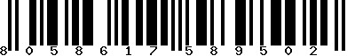EAN-13 : 8058617589502