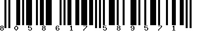 EAN-13 : 8058617589571