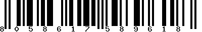 EAN-13 : 8058617589618