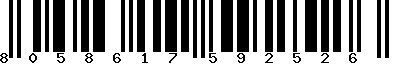 EAN-13 : 8058617592526