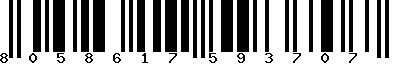 EAN-13 : 8058617593707