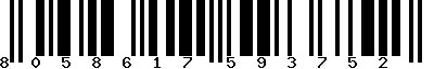 EAN-13 : 8058617593752