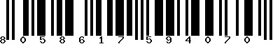 EAN-13 : 8058617594070